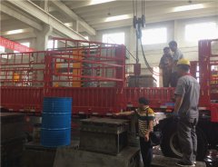 福州泉州李总，400吨石英石水槽液压机