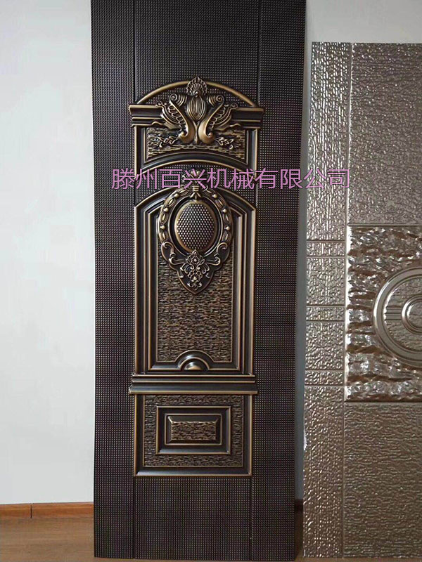 滕州百兴15000吨门面压花机所压花型